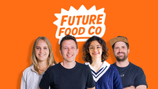  Das FutureFoodCo Team (v.l.) Katrin Schulze, Lukas Neuß, Leonie Hahn, Valentin Pellio (Credit: FutureFoodCo)