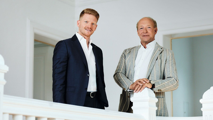 Florian Schörghuber und Nico Nusmeier. (Bild: Schörghuber Gruppe)