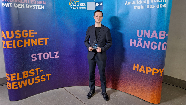 Henrik Johansson von der Beck & Co. Brauerei ist bester deutscher Nachwuchsbrauer. (Bild: AB InBev)