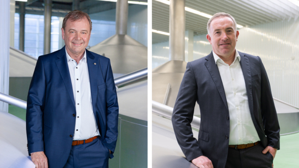 Uwe Albershardt (li.) legt zum 30. August sein Amt als Geschäftsführer Vertrieb und Marketing der Haus Cramer Gruppe nieder. Seine Nachfolge übernimmt Raphael Rauer. (Bilder: Haus Cramer Gruppe)