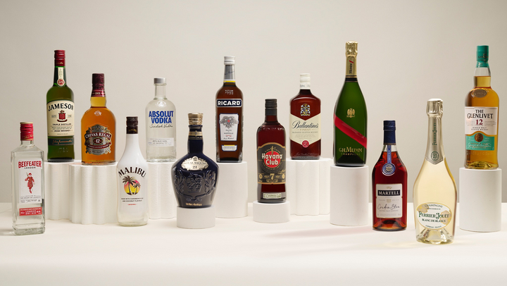 Das globale Portfolio von Pernod Ricard. (Bild: Pernod Ricard)