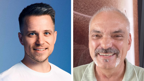 Adrian Klie und Jürgen Granitza. (Bilder: Radeberger Gruppe)